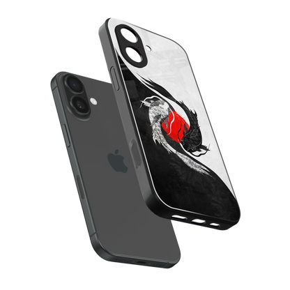 Balanced Swim sleek iphone 17 cover with tempered glass back and TPU edges