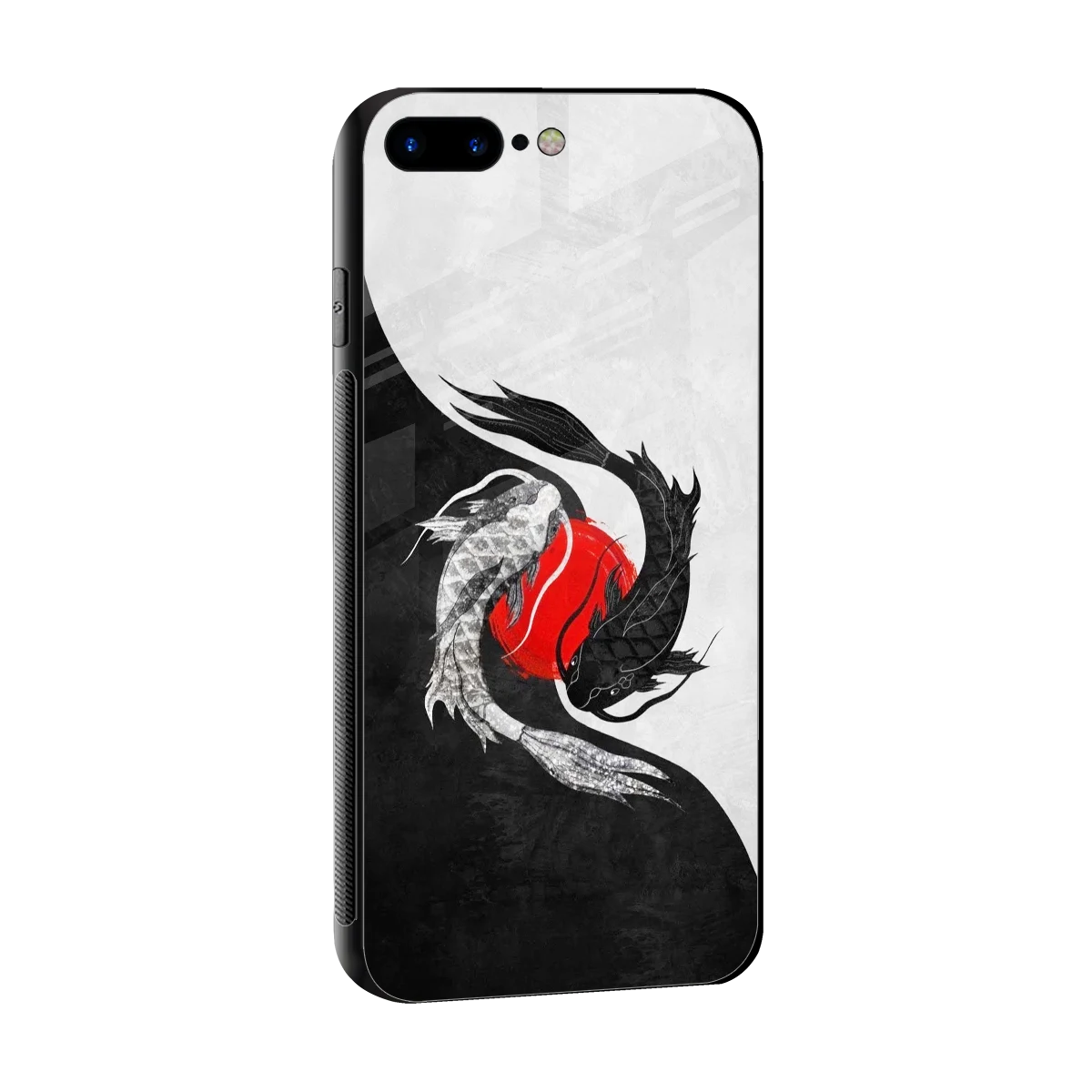 Balanced Swim sleek iphone 8 plus cover with tempered glass back and TPU edges