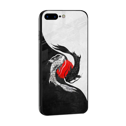 Balanced Swim sleek iphone 8 plus cover with tempered glass back and TPU edges