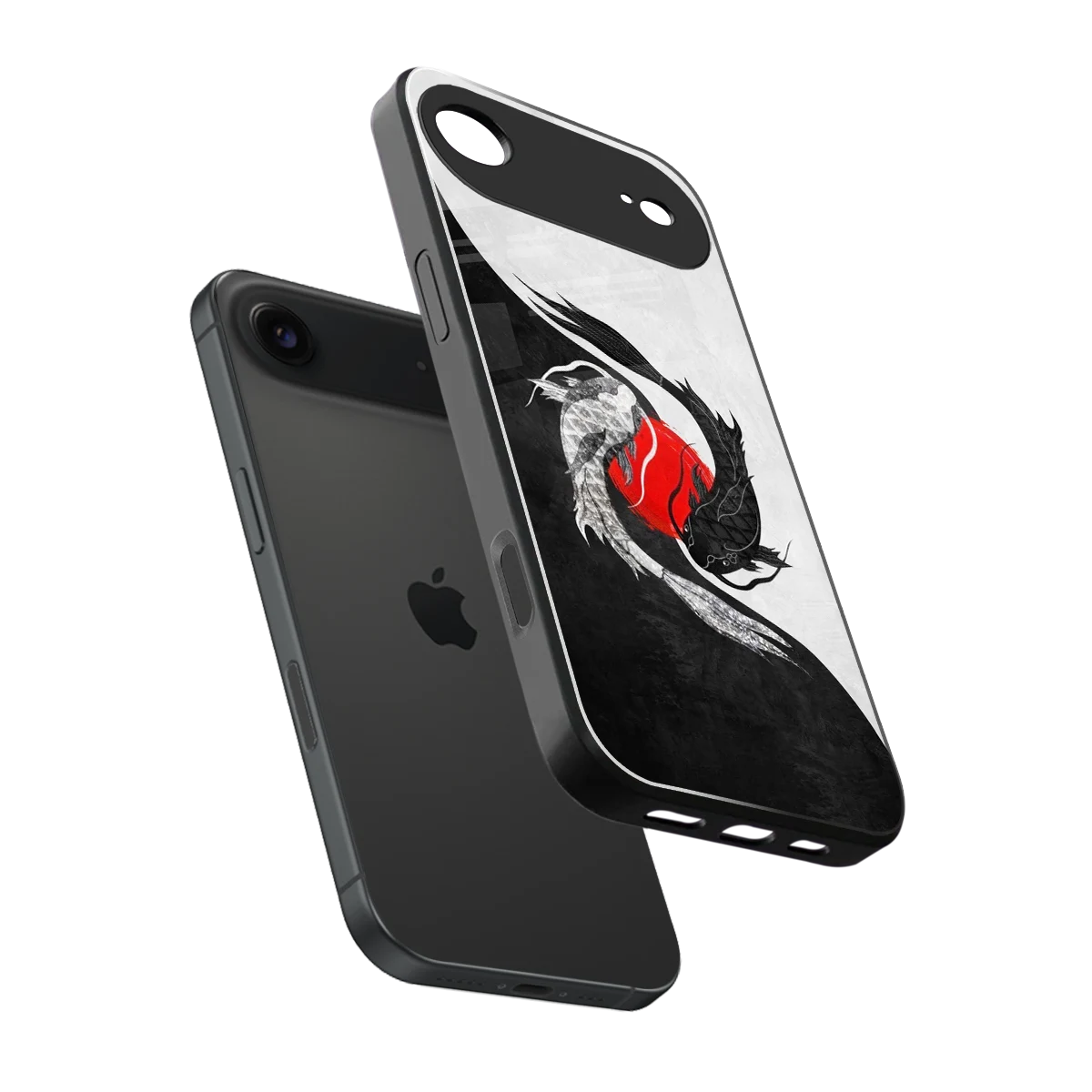 Balanced Swim sleek iphone air cover with tempered glass back and TPU edges