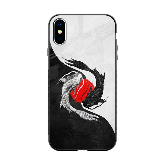 Balanced Swim back phone cover | glass case for iphone x