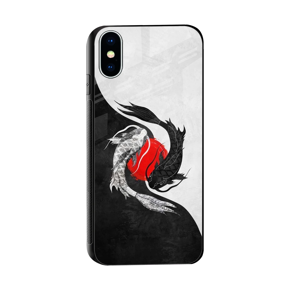 Balanced Swim sleek iphone x cover with tempered glass back and TPU edges