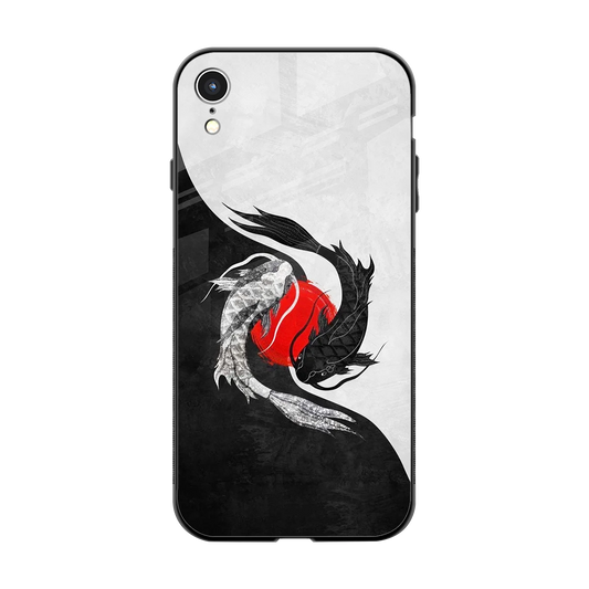 Balanced Swim back phone cover | glass case for iphone xr