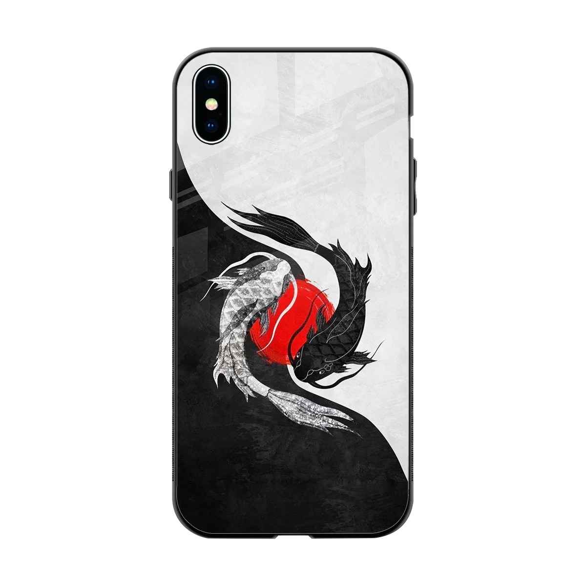 Balanced Swim back phone cover | glass case for iphone xs max