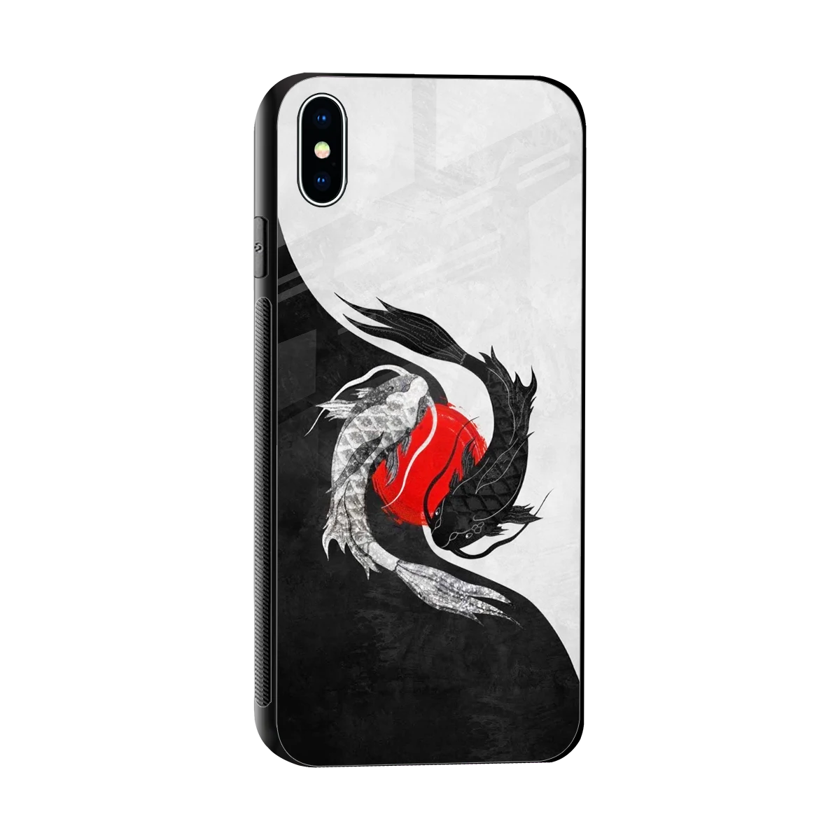 Balanced Swim sleek iphone xs max cover with tempered glass back and TPU edges