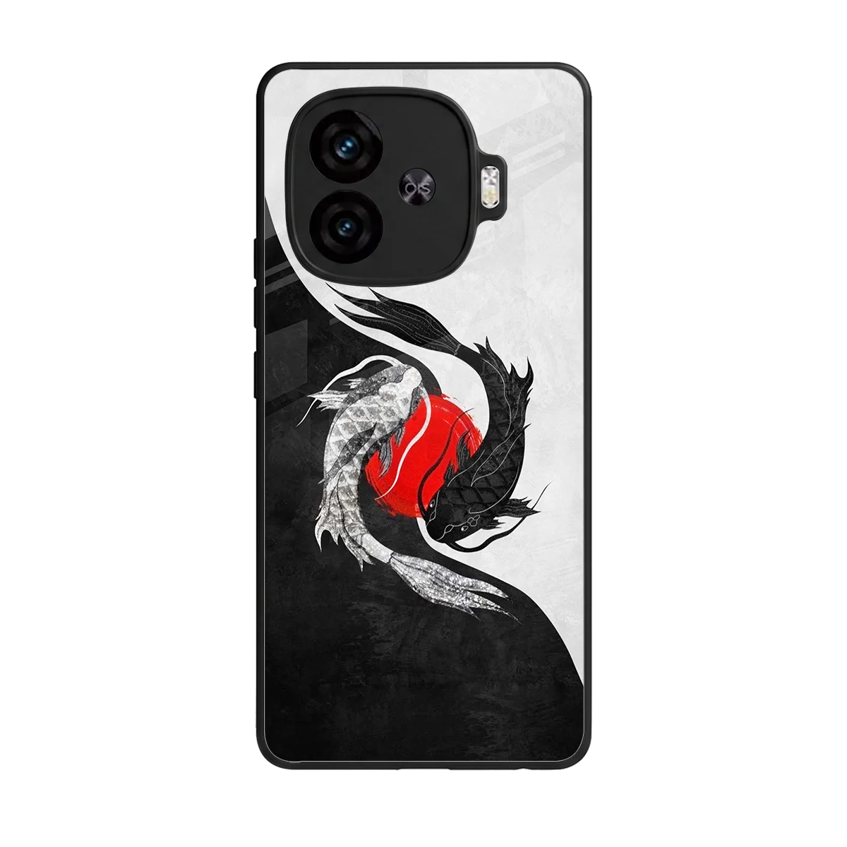 Balanced Swim back phone cover | glass case for iqoo neo 10r 5g