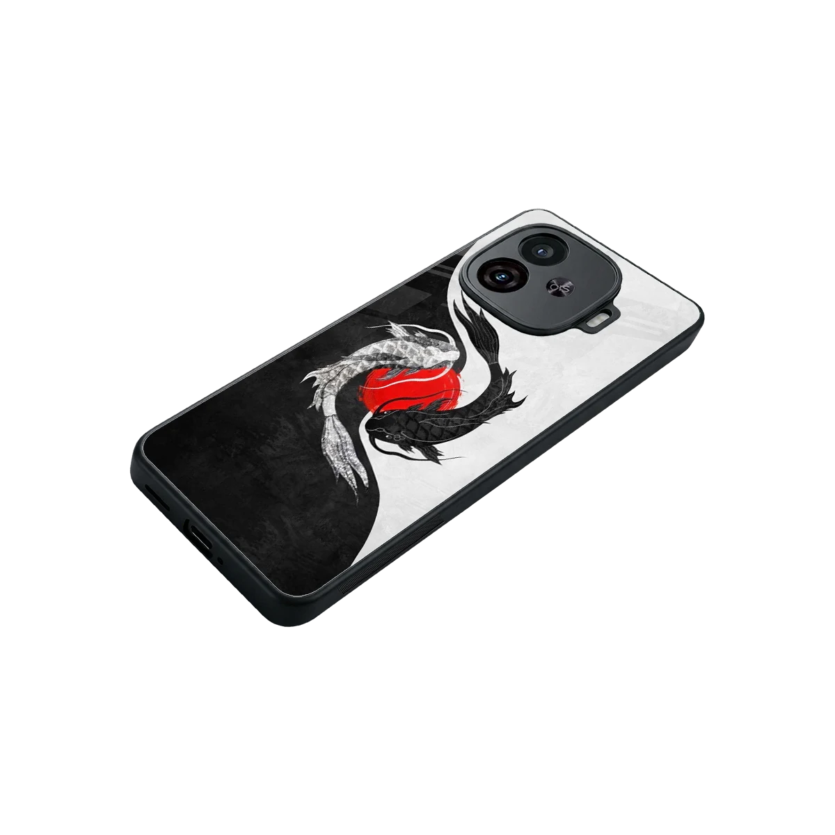 Balanced Swim stylish phone case for iqoo neo 10r 5g | glossy glass and slim fit