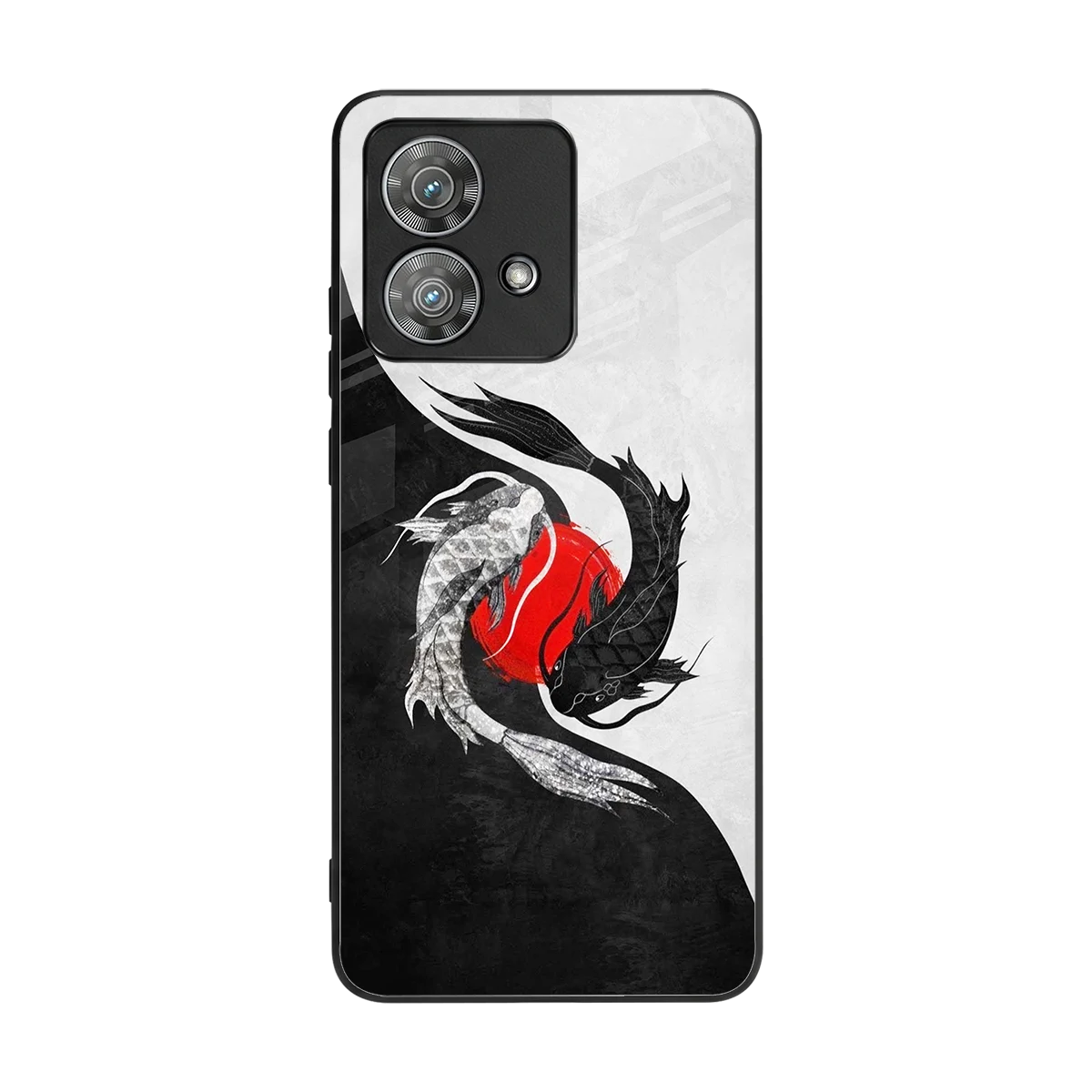 Balanced Swim back phone cover | glass case for motorola edge 40 neo 5g