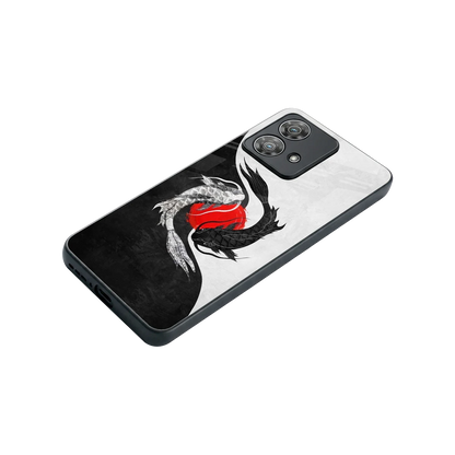 Balanced Swim stylish phone case for motorola edge 40 neo 5g | glossy glass and slim fit
