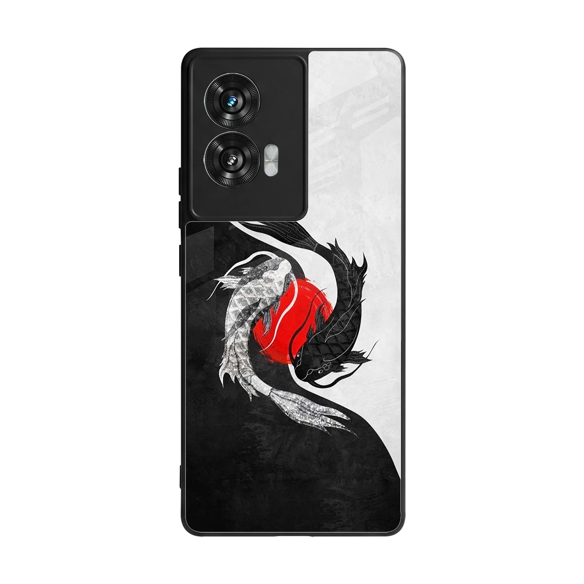 Balanced Swim back phone cover | glass case for motorola edge 50 fusion