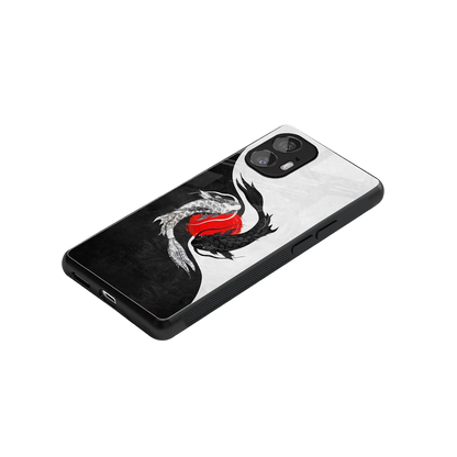Balanced Swim stylish phone case for nothing phone 2 | glossy glass and slim fit