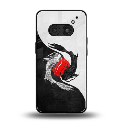 Balanced Swim back phone cover | glass case for nothing phone 2a