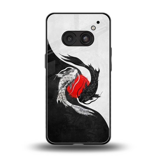 Balanced Swim back phone cover | glass case for nothing phone 2a plus