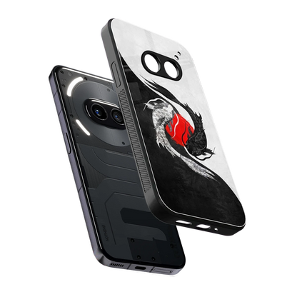 Balanced Swim sleek nothing phone 2a cover with tempered glass back and TPU edges