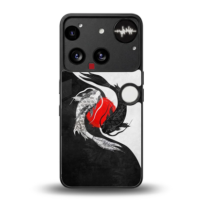Balanced Swim back phone cover | glass case for nothing phone 3