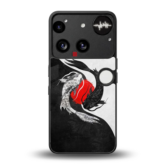 Balanced Swim back phone cover | glass case for nothing phone 3