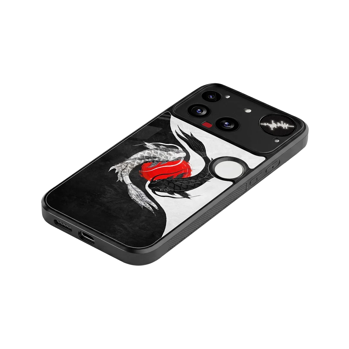 Balanced Swim stylish phone case for nothing phone 3 | glossy glass and slim fit