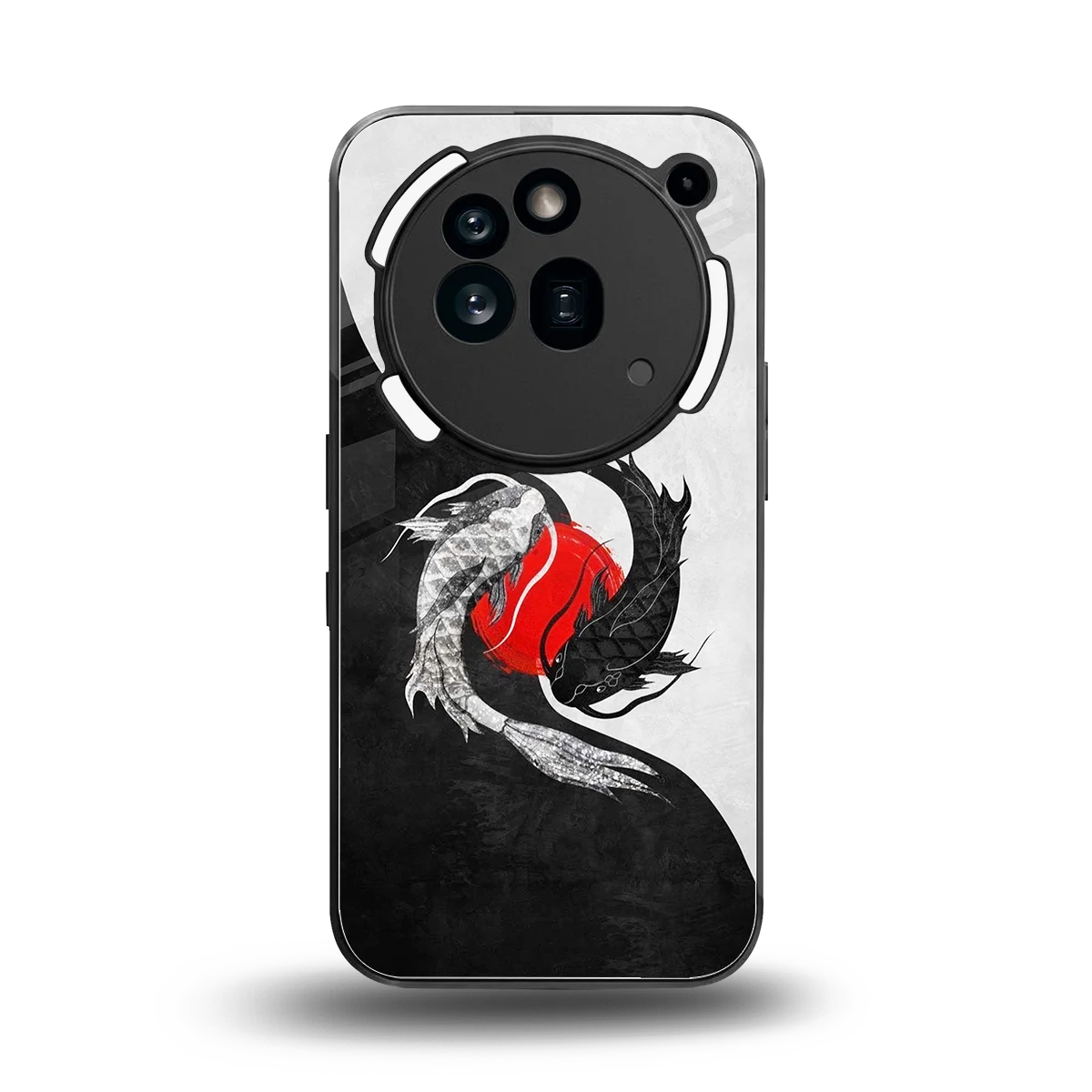 Balanced Swim back phone cover | glass case for nothing phone 3a pro