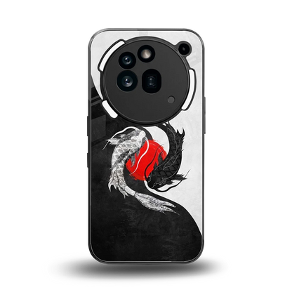 Balanced Swim back phone cover | glass case for nothing phone 3a pro
