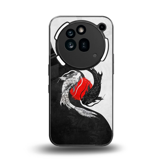 Balanced Swim back phone cover | glass case for nothing phone 3a pro