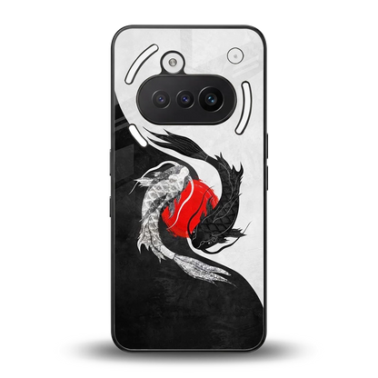 Balanced Swim back phone cover | glass case for nothing phone 3a