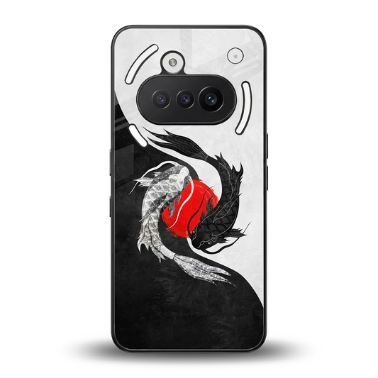 Balanced Swim back phone cover | glass case for nothing phone 3a