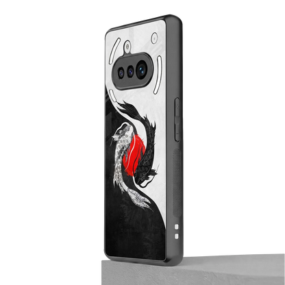 Balanced Swim nothing phone 3a mobile cover | shockproof glass phone case