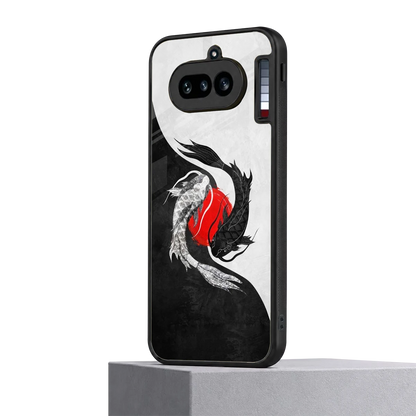 Balanced Swim nothing phone 4a mobile cover | shockproof glass phone case