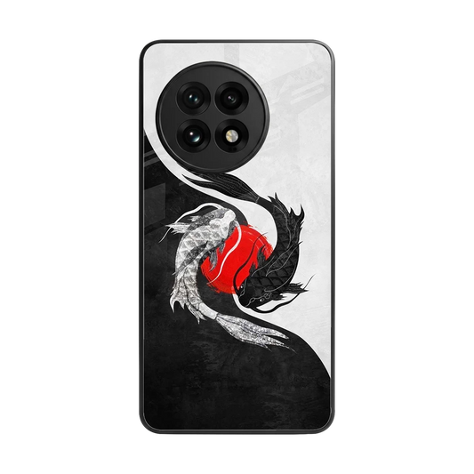 Balanced Swim back phone cover | glass case for oneplus 13r