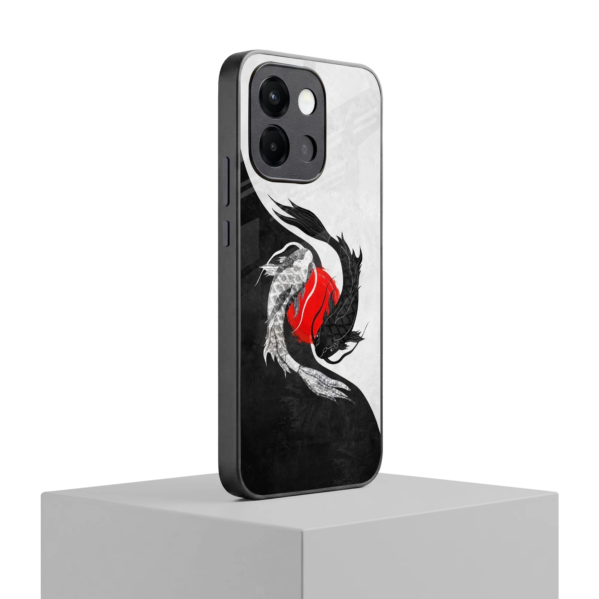 Balanced Swim oneplus 13s mobile cover | shockproof glass phone case