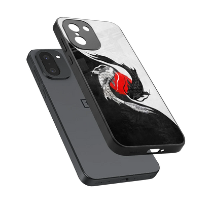 Balanced Swim sleek oneplus 15r cover with tempered glass back and TPU edges