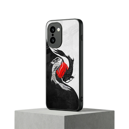 Balanced Swim oneplus 15r mobile cover | shockproof glass phone case