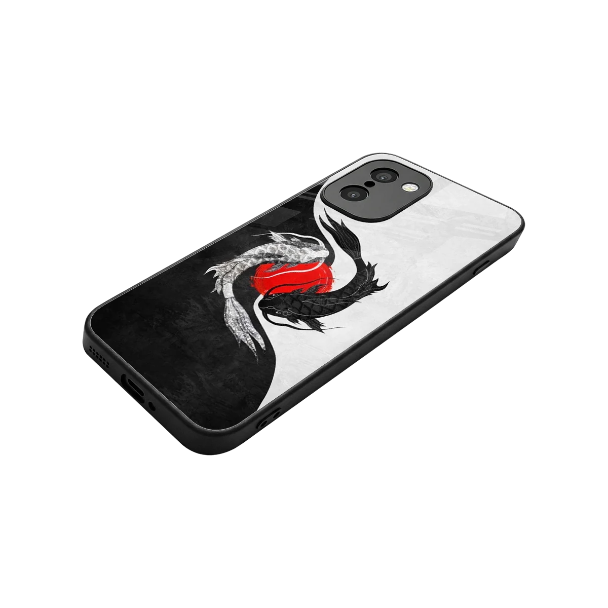 Balanced Swim stylish phone case for oneplus 15r | glossy glass and slim fit