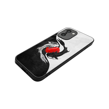 Balanced Swim stylish phone case for oneplus 15r | glossy glass and slim fit