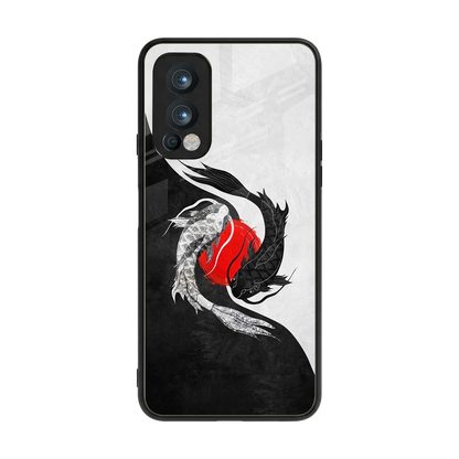 Balanced Swim back phone cover | glass case for oneplus nord 2