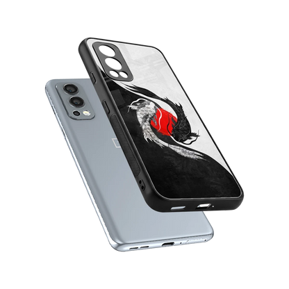 Balanced Swim sleek oneplus nord 2 cover with tempered glass back and TPU edges