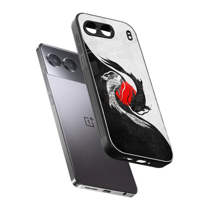 Balanced Swim sleek oneplus nord 4 cover with tempered glass back and TPU edges