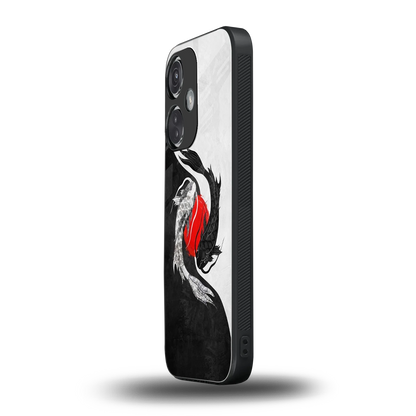 Balanced Swim oneplus nord ce 3 mobile cover | shockproof glass phone case