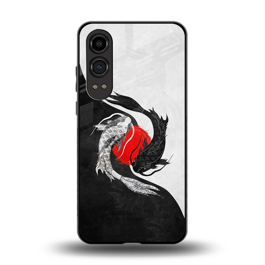 Balanced Swim back phone cover | glass case for oneplus nord ce 4 lite