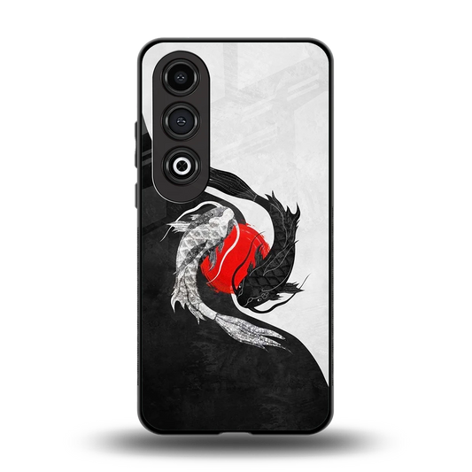 Balanced Swim back phone cover | glass case for oneplus nord ce 4