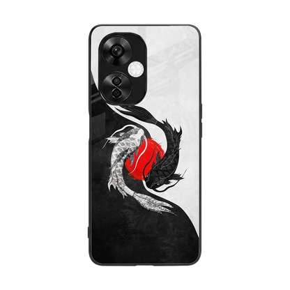 Balanced Swim back phone cover | glass case for oneplus nord ce 3 lite