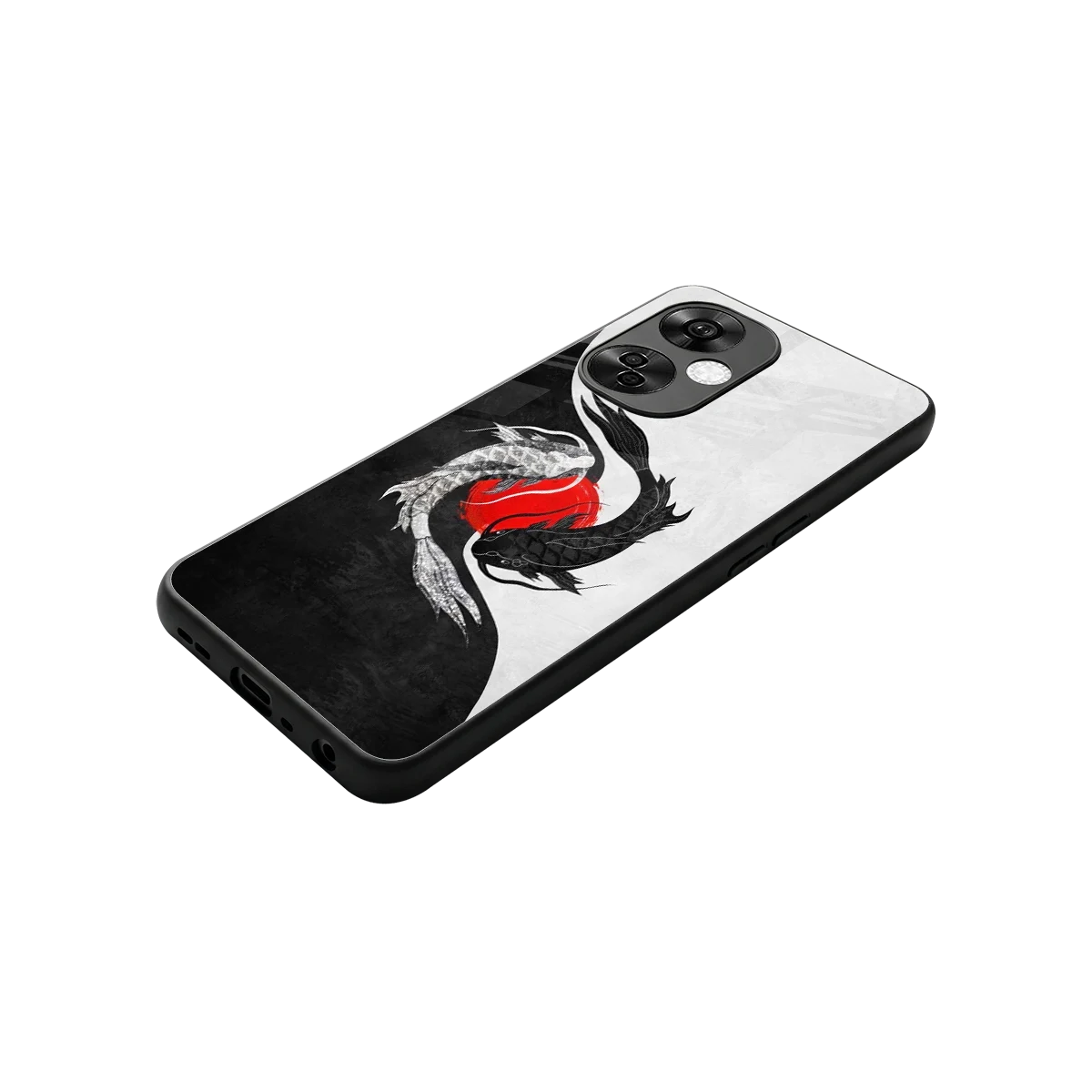 Balanced Swim stylish phone case for oneplus nord ce 3 lite | glossy glass and slim fit