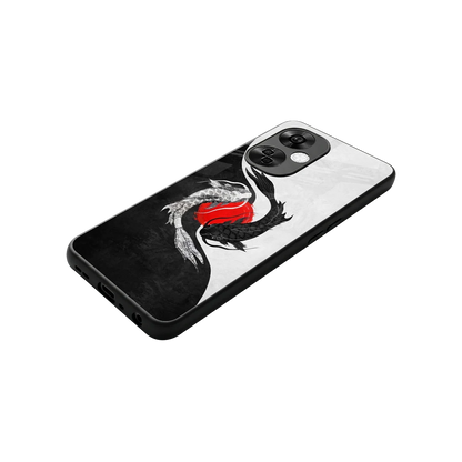 Balanced Swim stylish phone case for oneplus nord ce 3 lite | glossy glass and slim fit