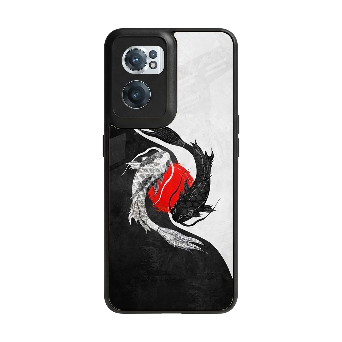 Balanced Swim back phone cover | glass case for oneplus nord ce 2