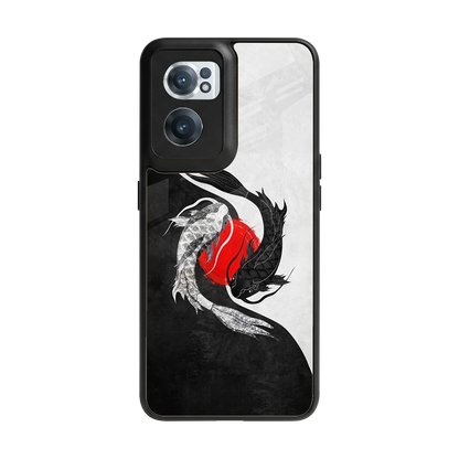 Balanced Swim back phone cover | glass case for oneplus nord ce 2