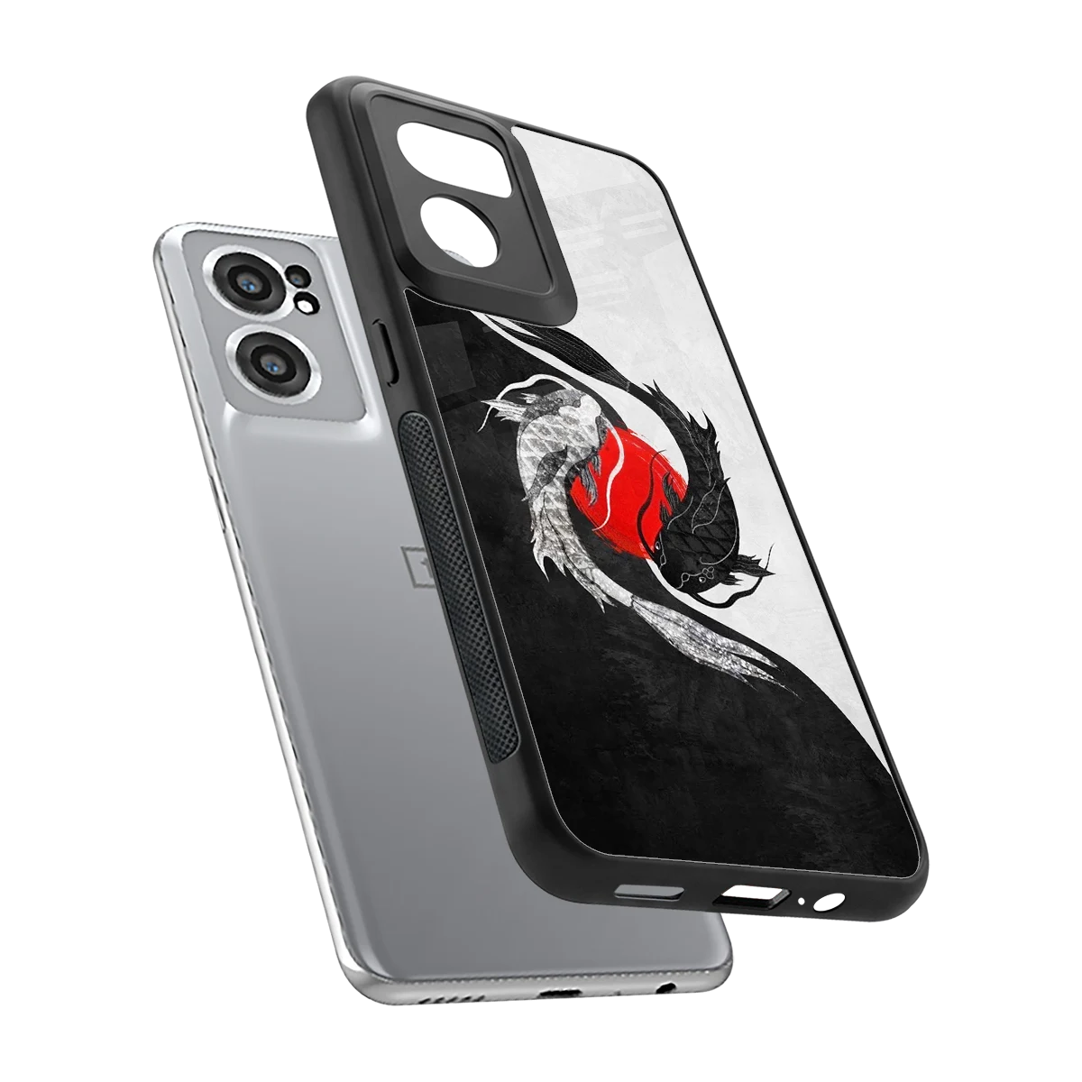 Balanced Swim sleek oneplus nord ce 2 cover with tempered glass back and TPU edges