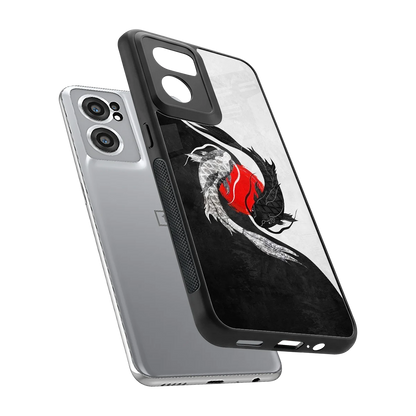 Balanced Swim sleek oneplus nord ce 2 cover with tempered glass back and TPU edges