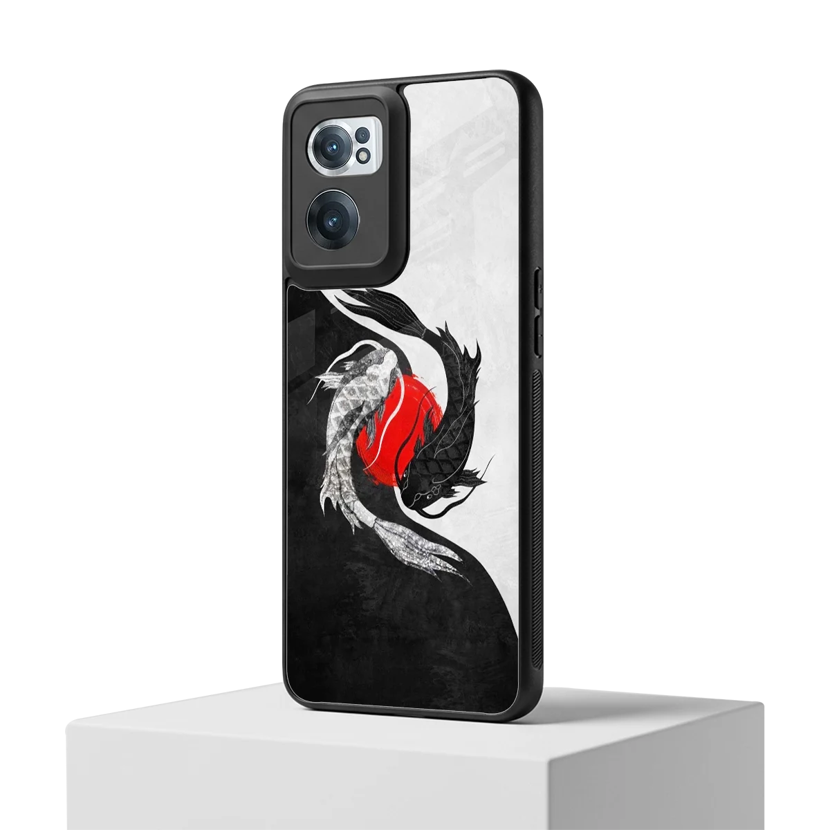 Balanced Swim oneplus nord ce 2 mobile cover | shockproof glass phone case