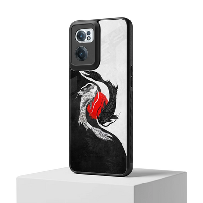 Balanced Swim oneplus nord ce 2 mobile cover | shockproof glass phone case