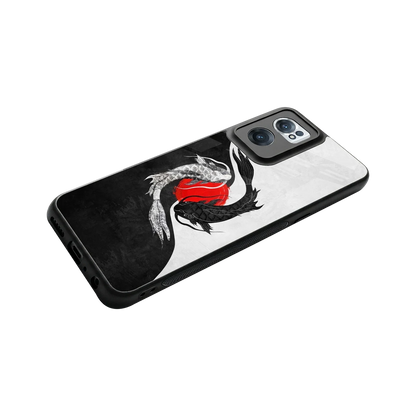 Balanced Swim stylish phone case for oneplus nord ce 2 | glossy glass and slim fit